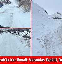 Malatya Kuluncak'ta kar ihmali: Vatandaş tepkili, belediye sessiz…
