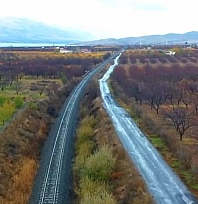 Malatya-Pınarlı hattında görsel şölen
