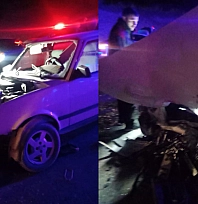 Malatya-Sivas Karayolunda Kaza: 3 Kişi Yaralandı