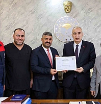 Malatya Damızlık Sığır Yetiştiricileri Birliği Birinci Sınıf Sertifika Aldı