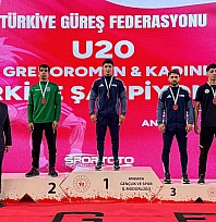 Malatyalı güreşçiler tarih yazdı: 1 altın 1 bronz