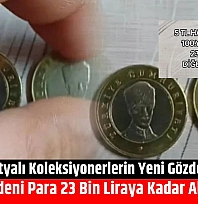 Malatyalı Koleksiyonerlerin Yeni Gözdesi: 5 TL'lik Madeni Para 23 Bin Liraya Kadar Alıcı Buluyor