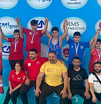 Malatyalı minik güreşçi Türkiye beşincisi oldu