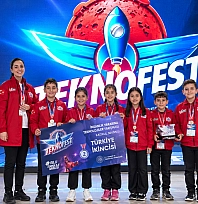 Malatyalı öğrenciler TEKNOFEST'te Türkiye ikincisi