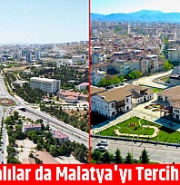 Malatyalılar da Malatya'yı Tercih Etmiyor