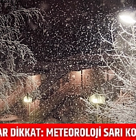 Malatyalılar dikkat! Meteoroloji sarı kodla uyardı...