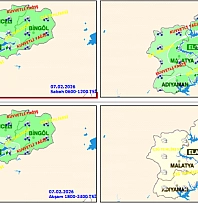 Meteoroloji Uyardı: Malatya'da Karla Karışık Yağmur Etkili Olacak