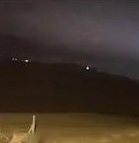 Meteorun düşme anı kameralara yansıdı