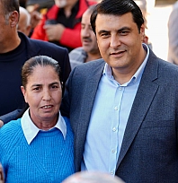 Mevlana Mahallesi'nde vatandaşlarla buluştu