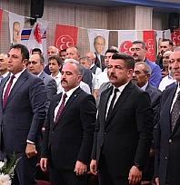 MHP Kuluncak'ta Cahit Aslan yeniden başkan seçildi