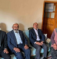 MHP Kuluncak İlçe Teşkilatı şehit ailelerine ziyaret etti