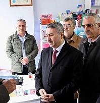 Milletvekili Alkayış, Çelikhan'da incelemelerde bulundu