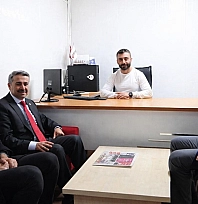 Milletvekili Alkayış'tan İHA'ya ziyaret