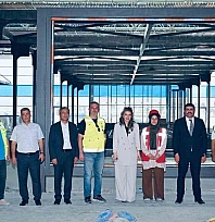 Milletvekili Ölmeztoprak'tan havalimanı incelemesi