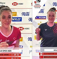 Milli badmintoncular çeyrek finale yükseldi