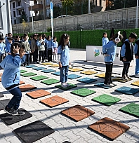 Minik öğrenciler sporla buluştu
