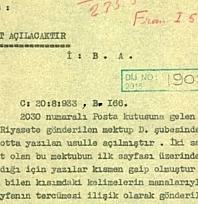 MİT gizli yazışmaların deşifre edilmesine ilişkin tarihi belgeyi paylaştı