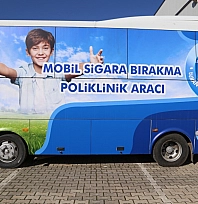 Mobil sigara bırakma polikliniği hizmete başladı