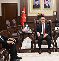 Sadıkoğlu'ndan Vali Yavuz'a ziyaret