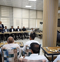 Muhtarlarla istişare toplantısı yapıldı