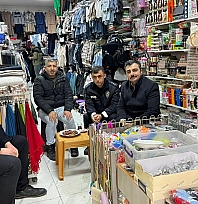 Mustafa Atış, esnaf ve vatandaşlarla bir araya geldi