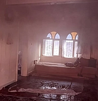 Müstakil evde çıkan yangın söndürüldü