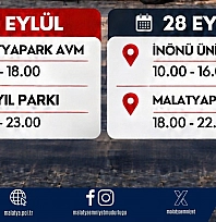 NARKOTIR Malatya'da gençlerle buluşacak: İşte ziyaret noktaları