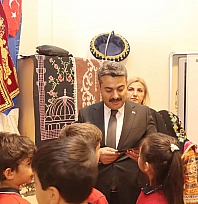 Okulda Türk kültürü yaşatıldı