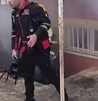 Okulun bodrum katında korkutan yangın