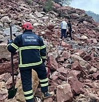 Ordu'da taş ocağında göçük: 2 işçi enkaz altında