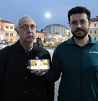 Ormanın hayaletleri ailece görüntülendi