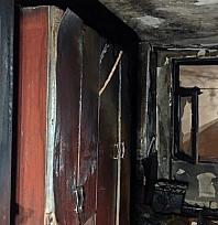 Otelde yangın paniği: 10 kişi dumandan etkilendi