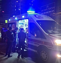 Otomobil ile motosiklet çarpıştı: 1 yaralı