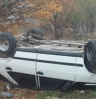 Otomobil takla attı: 1 yaralı