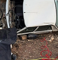 Otomobil takla attı: Sürücü olay yerinde hayatını kaybetti