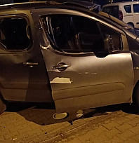 Otomobilde dehşeti yaşadı!