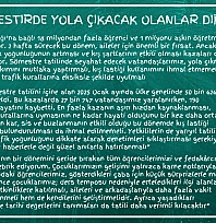 Palandöken Uyardı: Sömestre Yolu Tehlikeye Dönüşmesin