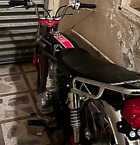 Park halindeki motosiklet çalındı