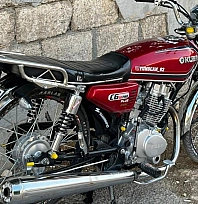 Park halindeki motosiklet çalındı