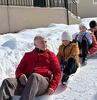 Malatya'da gençler karın tadını çıkardı