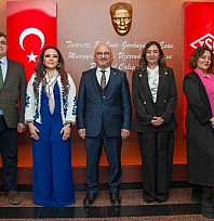 Prof. Dr. Bay başkanlığındaki heyet, TSE Başkanı Şahin ile sağlık turizmi standartlarını değerlendirdi