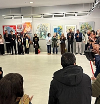 Ressam Atilla, SANKO Sanat Galerisi'nde sergi açtı