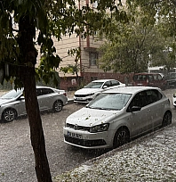 Sağanak ve dolu yaşamı olumsuz etkiledi