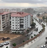 Sağanak yağış etkili oldu