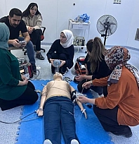 Sağlık personeline temel eğitim verildi