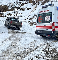 Sason'da ekiplerin zorlu kış mesaisi