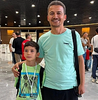 Satranç tutkusu onu Malatya'ya getirdi! 'Çok heyecanlıyım, çok mutluyum'