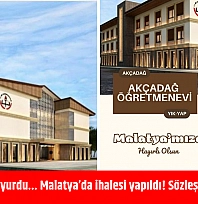Seddar Yavuz duyurdu… Malatya'da ihalesi yapıldı! Sözleşme imzalandı…
