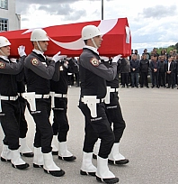 Sinop faciasında şehit olan Malatyalı Polis Memuru memleketine gönderildi
