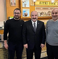 Sıtkı Usta devlet erkanını ağırlıyor